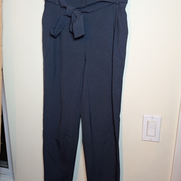 LOFT Pants - LOFT Navy Tie-Waist Pants